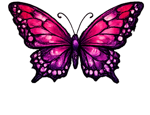 Purple-Pink Butterfly